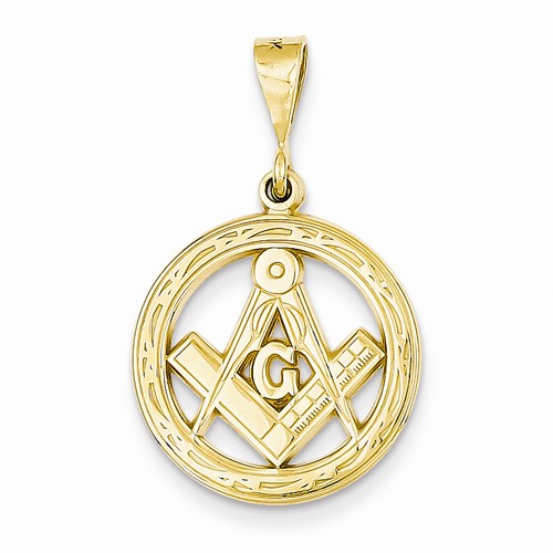 14K Masonic Pendant #815